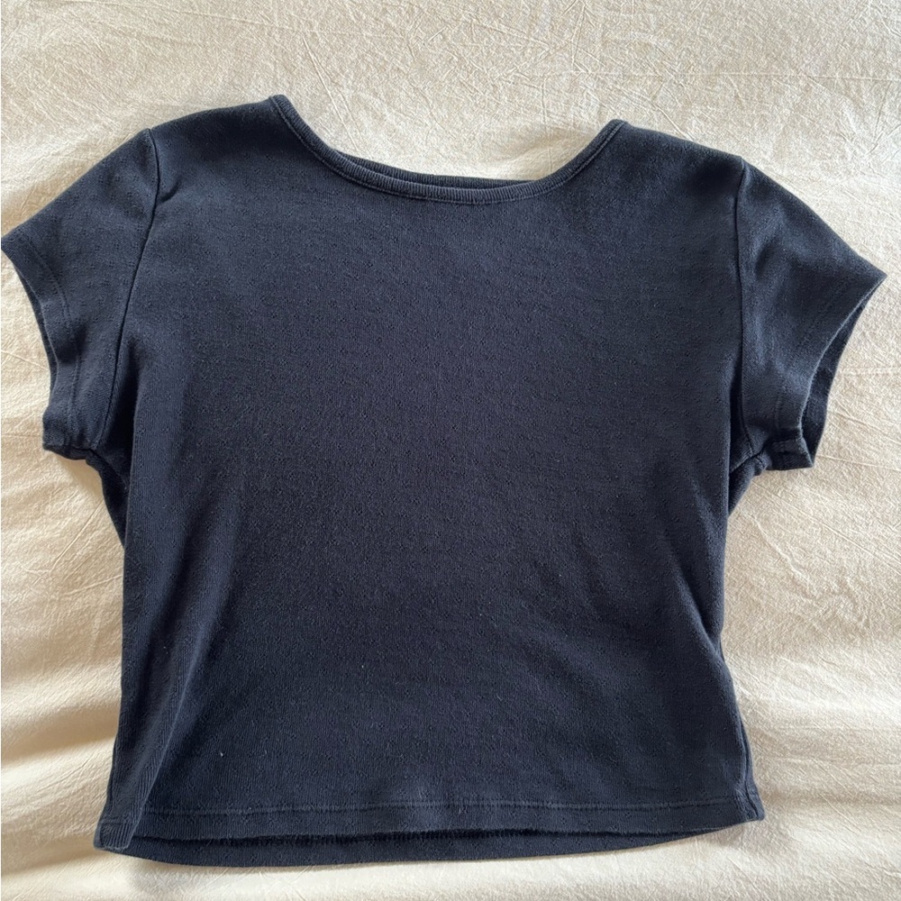 Forever 21 Black Crop Top
